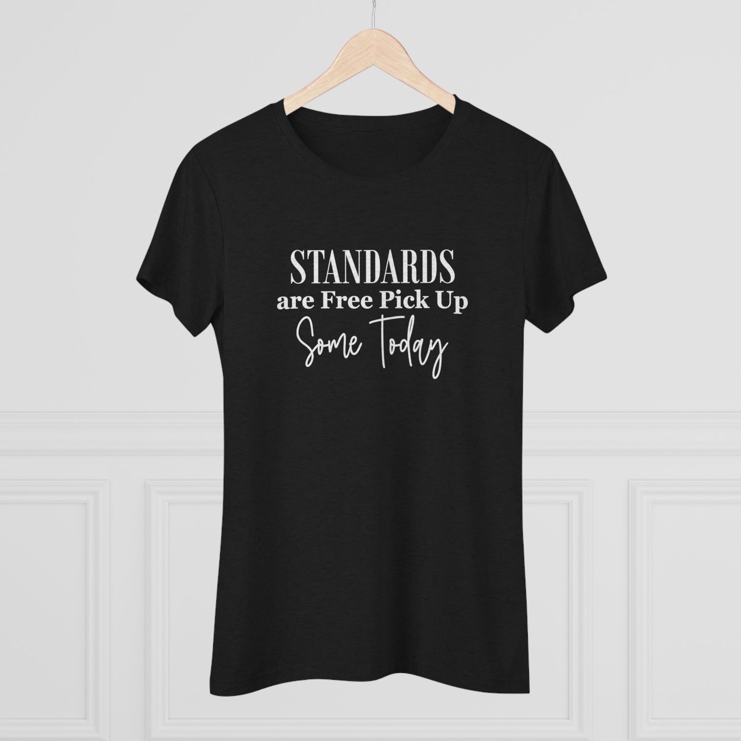 Standards are Free  -  Downtown - Women's Fitted  Tee