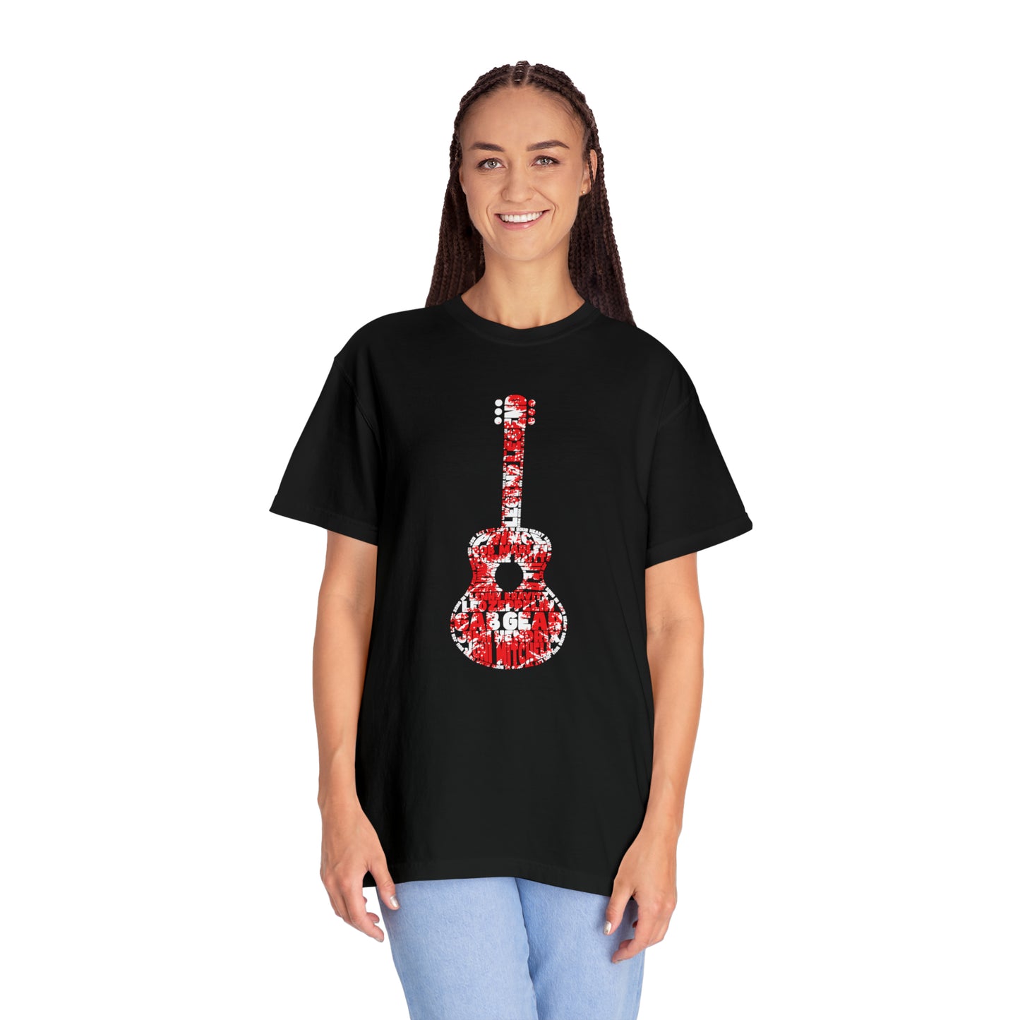 LEGEND Guitar - Unisex Garment-Dyed T-shirt