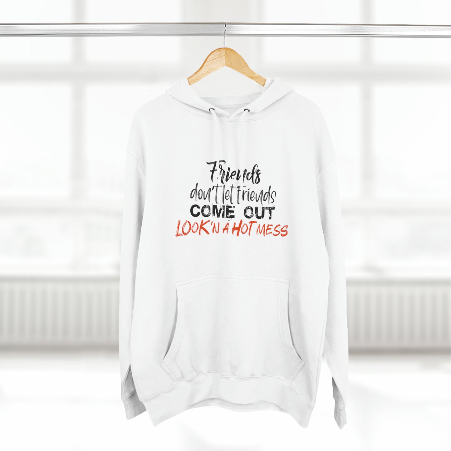 Hot Mess - Vintage- Unisex Premium Pullover Hoodie