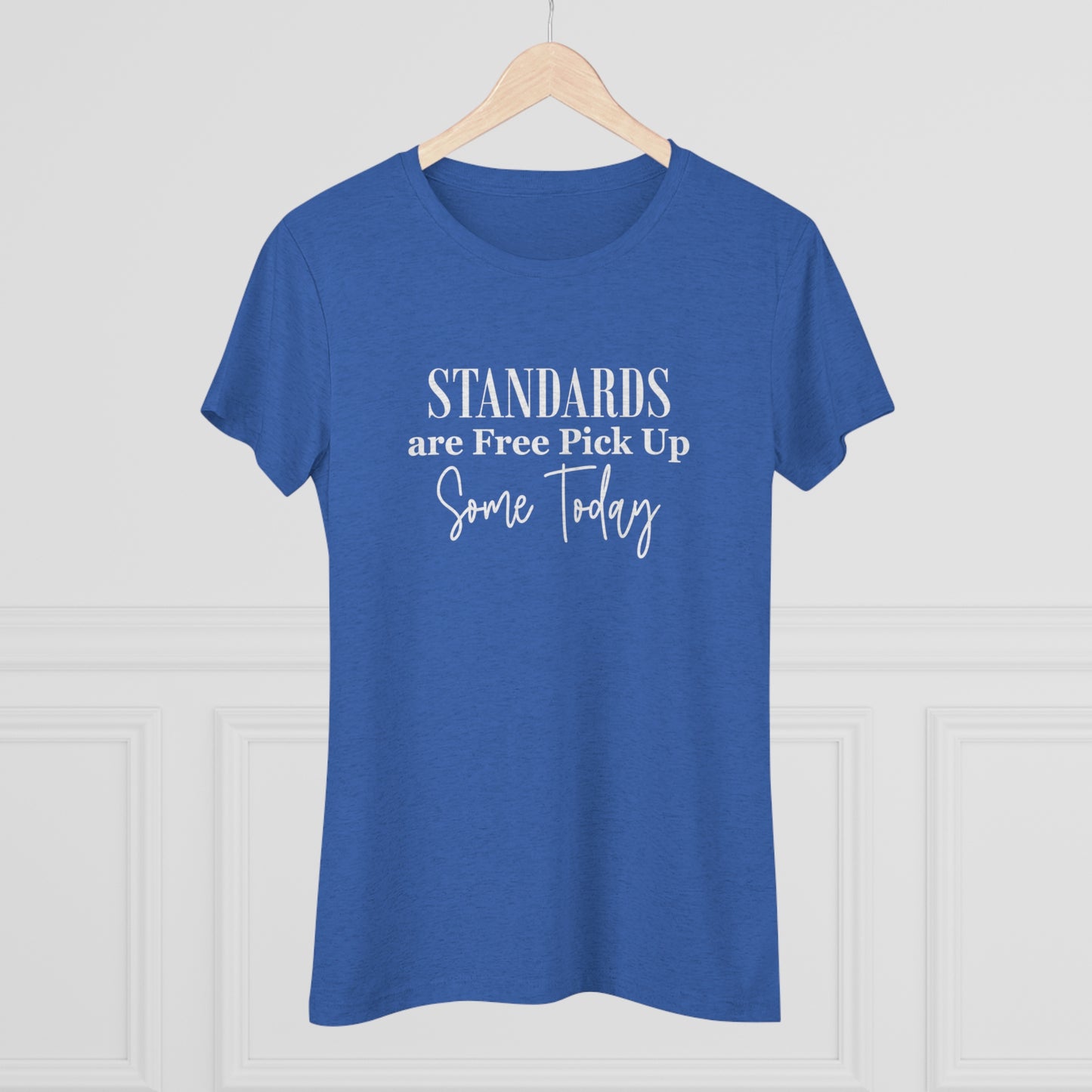 Standards are Free  -  Downtown - Women's Fitted  Tee