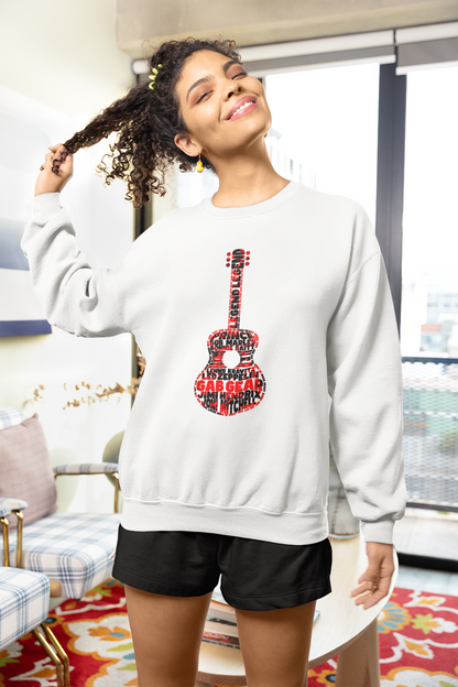 LEGEND Guitar (RD)- Unisex Sweatshirt