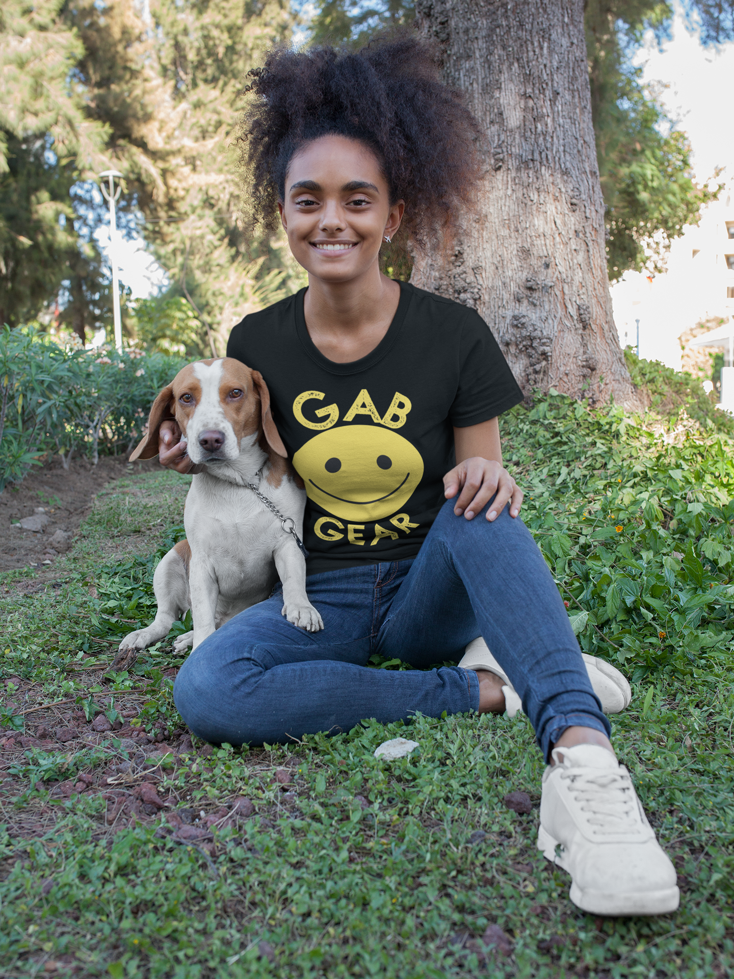 GAB Smiley Face  - Unisex T-shirt