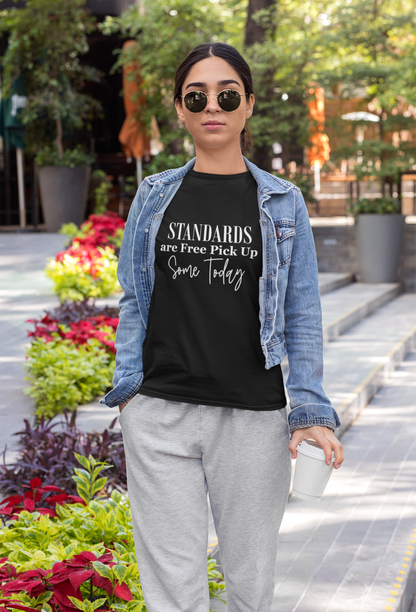 Standards are Free  -  Downtown - Women's Fitted  Tee