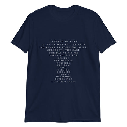 Earned Cake - Short-Sleeve Unisex T-Shirt