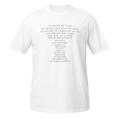 Earned Cake III - Short-Sleeve Unisex T-Shirt