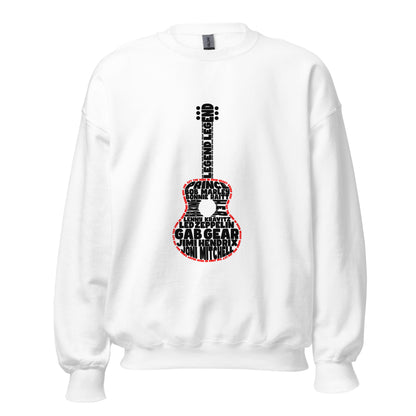 LEGEND Guitar (BK) - Unisex Sweatshirt