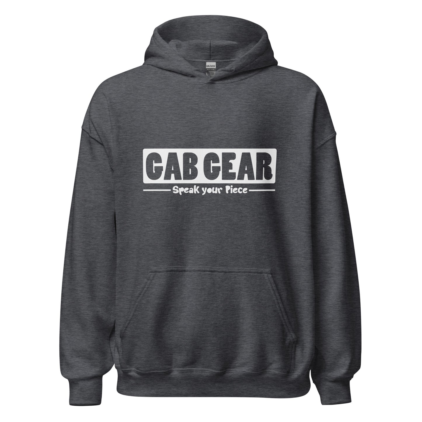 Casual GAB GEAR - Speak Your Piece - Unisex Hoodie