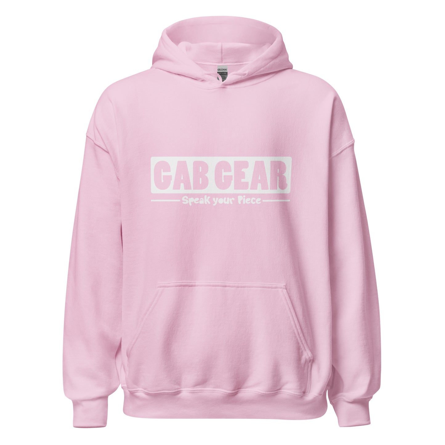 Casual GAB GEAR - Speak Your Piece - Unisex Hoodie