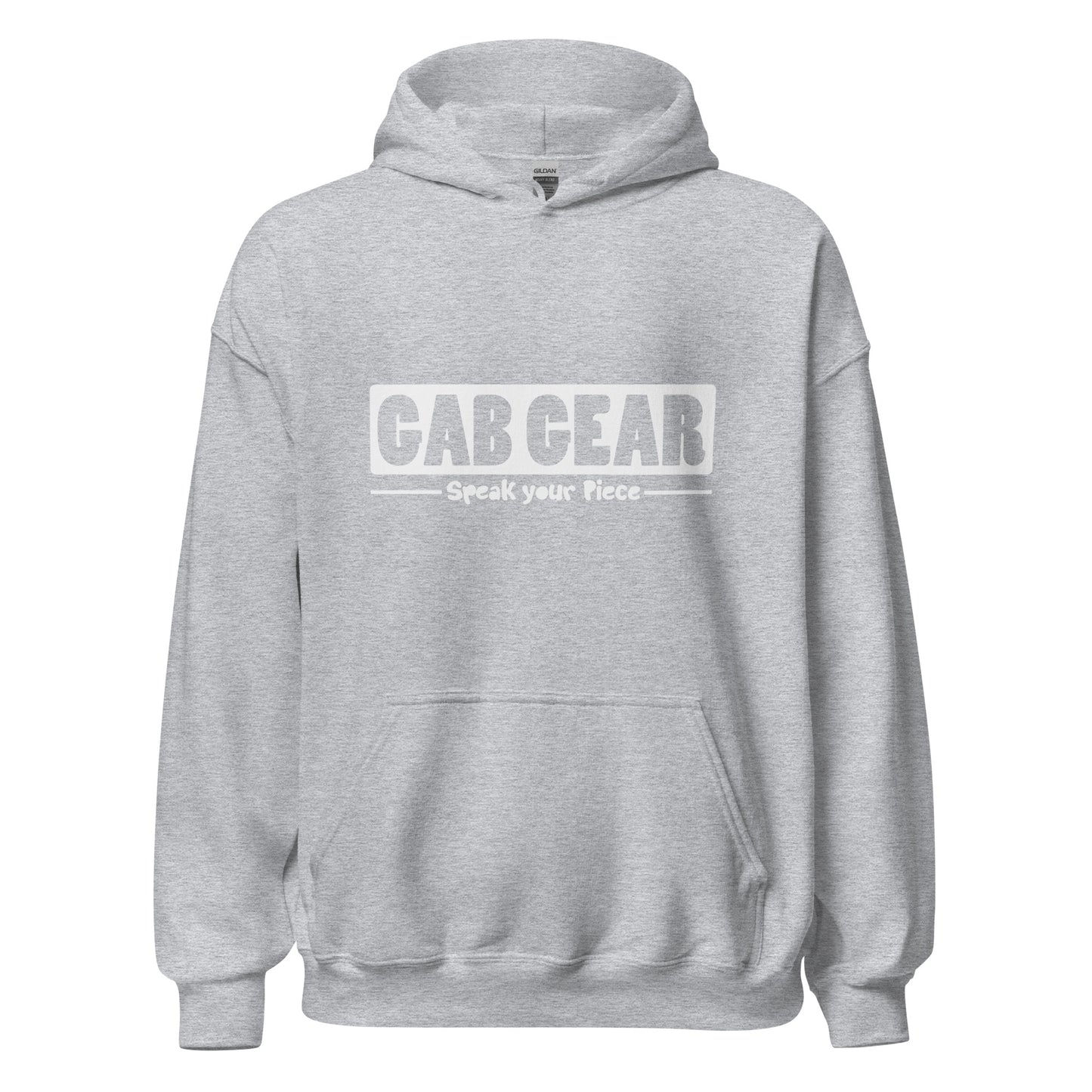 Casual GAB GEAR - Speak Your Piece - Unisex Hoodie